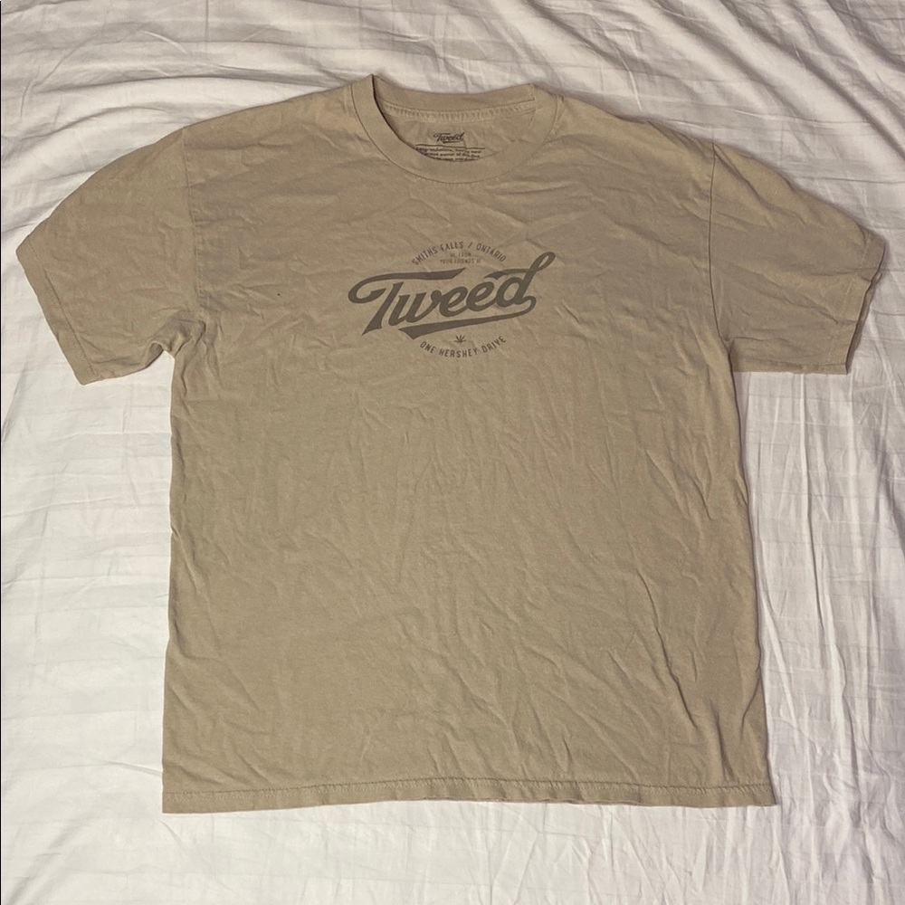 Tweeds Tan Short Sleeve Tee